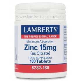 Zinc 15mg (como Citrato)