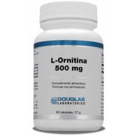 L-Ornitina 500 mg. 60 cápsulas