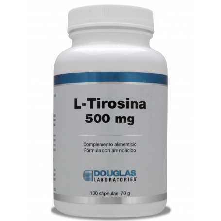 L-Tirosina 500 mg. 100 cápsulas