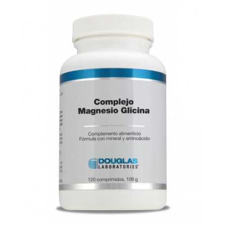 Douglas Complejo Magnesio Glicina 100 mg. (Glicinato de Magnesio) Magnesio 120 comprimidos