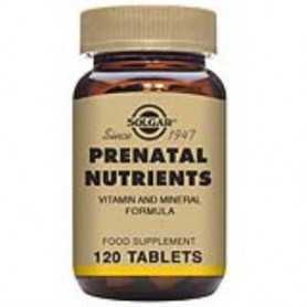 Solgar Nutrientes Prenatales 120comp