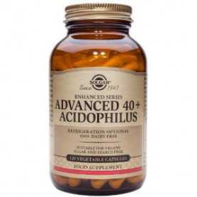 Solgar 40 Plus Acidophilus Avanzado 120vegicaps