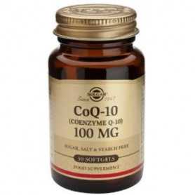 Solgar Coenzima Q10 100mg. 30cap.de Gelatina Blanda