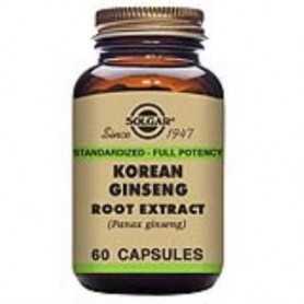 Solgar Ginseng Coreano-raiz-(panax Ginseng ) 60veg.