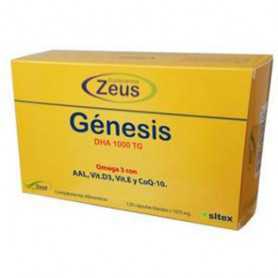 Zeus Genesis DHA Tg 1000 Omega 3 120 cápsulas