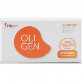 Ifigen Oligen DHA 80% Tg Enzimatico 30 cápsulas