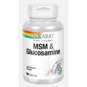 Solaray Msm And Glucosamine 90 cápsulas