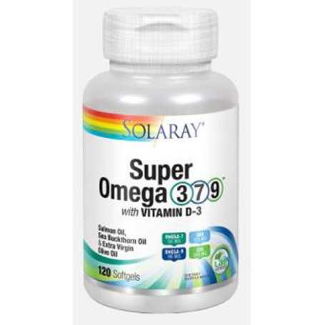 Solaray Super Omega 3 7 9 120 perlas