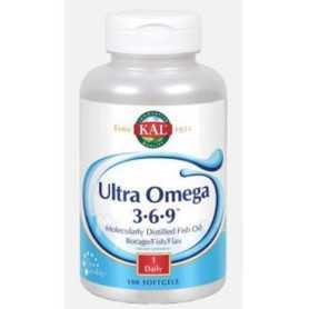 Solaray Ultra Omega 3 6 9 100 perlas