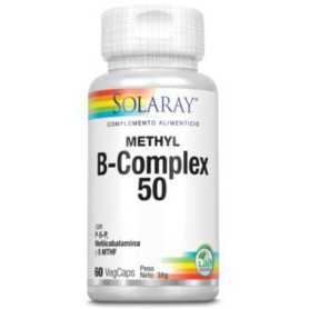 Solaray Methyl B-complex 50 (coenzima) 60 cápsulas