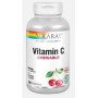 Solaray Vitamina C-500 Sabor Cereza 100 comprimidos masticables.