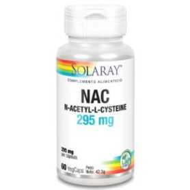 Solaray Nac 295 mg. 60 cápsulas vegetales