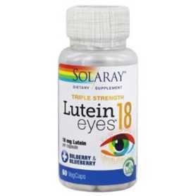 Solaray Lutein Eyes 18mg. 30 cápsulas