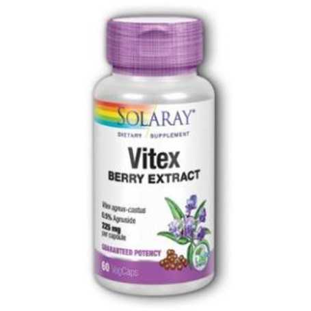 Solaray Vitex (sauzgatillo) 60 cápsulas