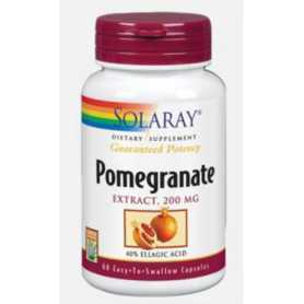 Solaray Pomegranate Granada 200 mg. 60 cápsulas