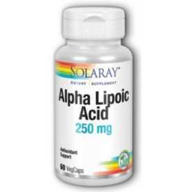 Solaray Alpha Lipoic Acid 250 mg. 60 cápsulas