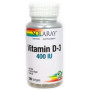 Solaray Vitamina D3 400 ui. 120 perlas