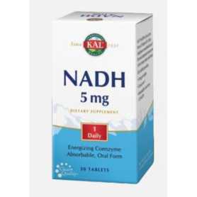 Solaray Nadh 5 mg. Enada 30 comprimidos Kal