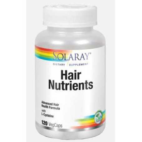 Solaray Hair Nutrients 120 cápsulas