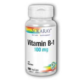 Solaray Vitamina B1 100 mg. 100 cápsulas