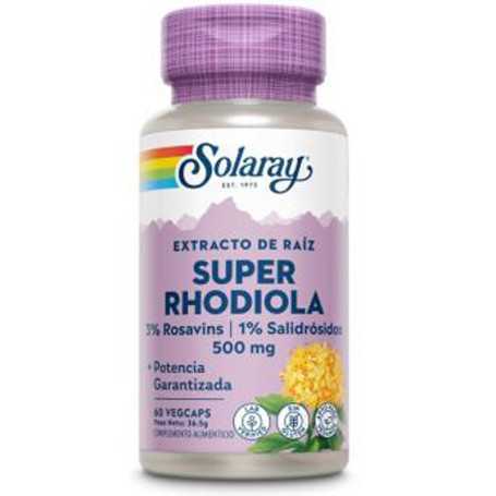 Solaray Super Rhodiola 60 cápsulas