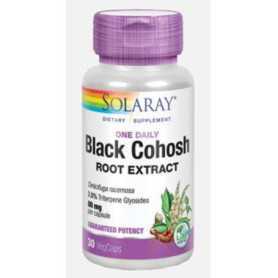 Solaray Black Cohosh (cimicifuga) 120 cápsulas