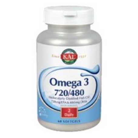 Solaray Omega 3 720-480 60 perlas