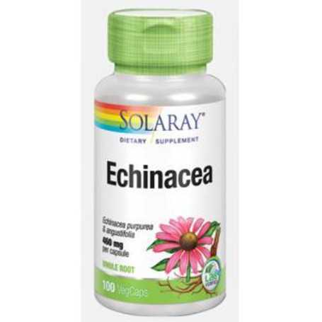 Solaray Echinacea (angustifolia-purpurea) 460 mg. 100 cápsulas