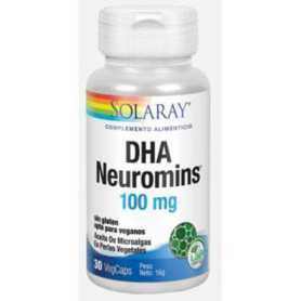 Solaray Dha Neuromins 100 mg. 30 perlas