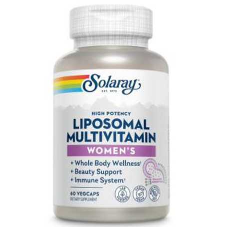 Solaray Liposomal Multivitamin Womens 60 v cápsulas