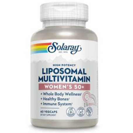 Solaray Liposomal Multivitamin Womens 50+ 60 v cápsulas