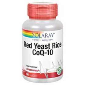 Solaray Red Yeast Rice Plus Q10 60 cápsulas