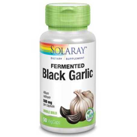 Solaray Black Garlic Bulb (ajo Negro) 500 mg. 50 cápsulas