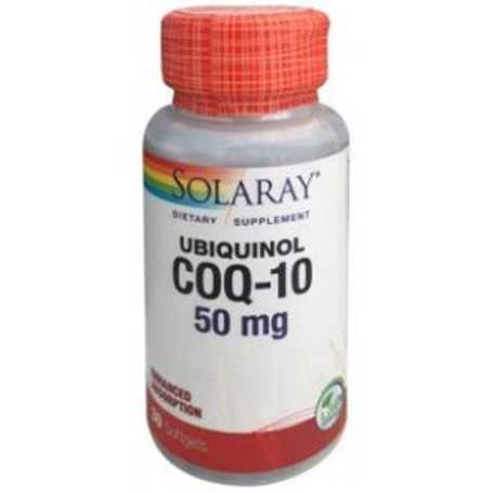 Solaray Ubiquinol Coq10 50 mg. 30 perlas