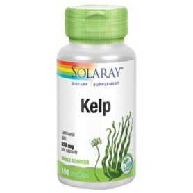 Solaray Kelp 550 mg. 100 cápsulas vegetales