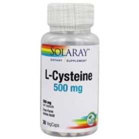 Solaray L-cysteine 500 mg. 30 cápsulas