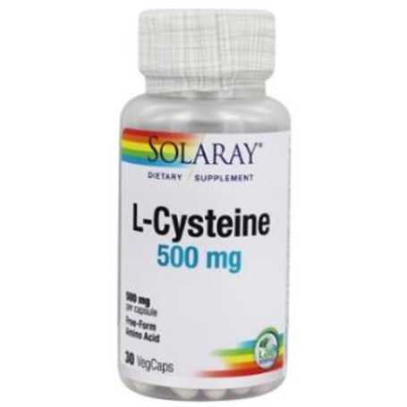 Solaray L-cysteine 500 mg. 30 cápsulas