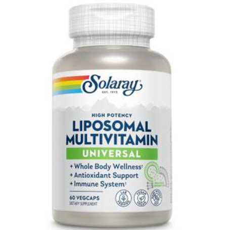 Solaray Liposomal Multivitamin Universal 60 v cápsulas