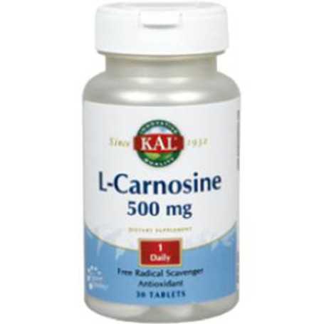 Solaray L-carnosine 30 comprimidos Kal