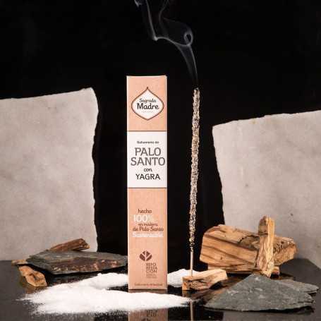 Incienso Natural Palo Santo con Yagra Sagrada Madre