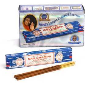 Incienso Nag Champa Agabarti (azul)